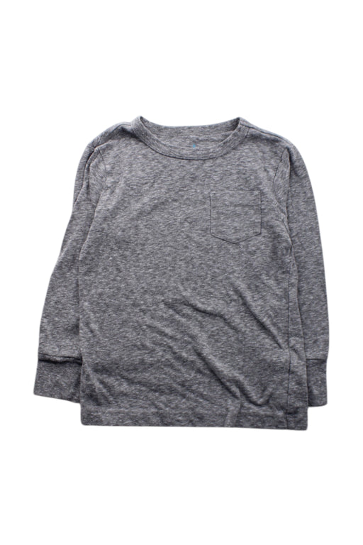 A Grey Long Sleeve T Shirts from Crewcuts in size 3T for neutral. (Front View)