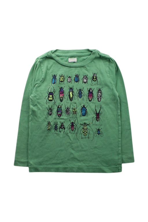 A Green Long Sleeve T Shirts from Crewcuts in size 3T for neutral. (Front View)