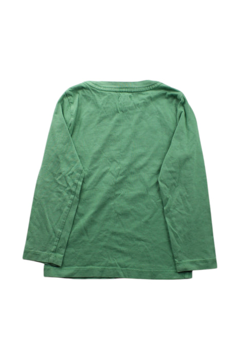 A Green Long Sleeve T Shirts from Crewcuts in size 3T for neutral. (Back View)