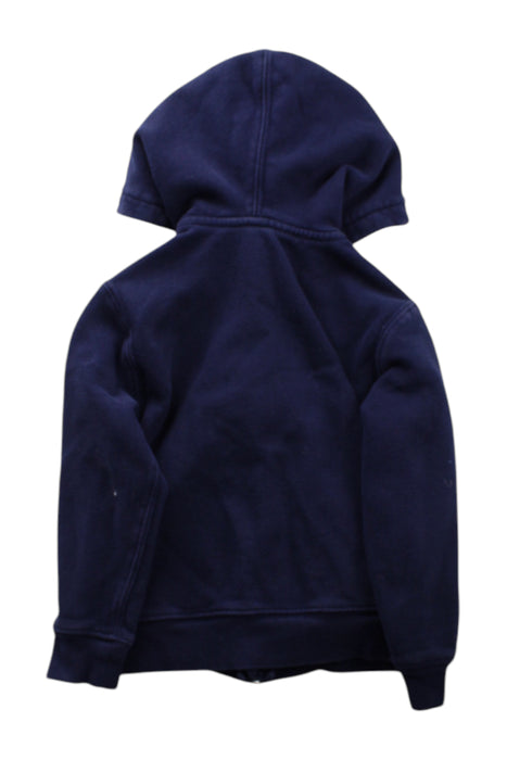 A Navy Zippered Sweatshirts from Polo Ralph Lauren in size 4T for neutral. (Back View)