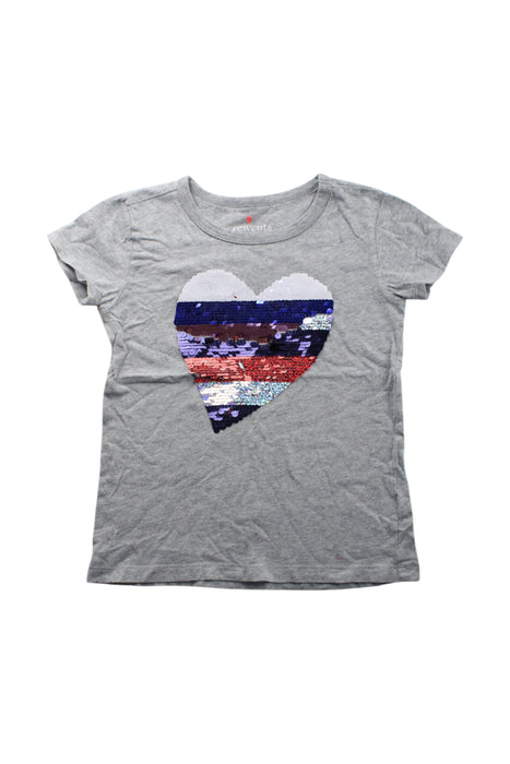 A Multicolour Short Sleeve T Shirts from Crewcuts in size 6T for girl. (Front View)