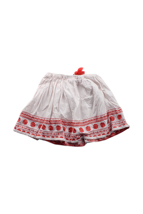 A Red Short Skirts from Seed in size 8Y for girl. (Back View)