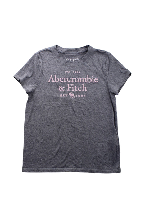 A Grey Short Sleeve T Shirts from Abercrombie & Fitch in size 5T for neutral. (Front View)