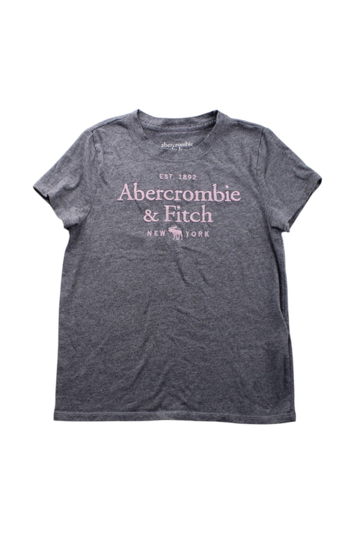 A Grey Short Sleeve T Shirts from Abercrombie & Fitch in size 5T for neutral. (Front View)
