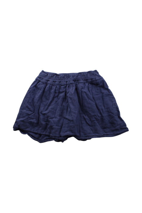 A Navy Short Skirts from Massimo Dutti in size 7Y for girl. (Back View)