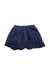 A Navy Short Skirts from Massimo Dutti in size 7Y for girl. (Back View)
