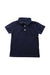 A Navy Short Sleeve Polos from Crewcuts in size 2T for neutral. (Front View)
