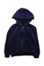A Navy Hooded Sweatshirts from Polo Ralph Lauren in size 3T for neutral. (Front View)