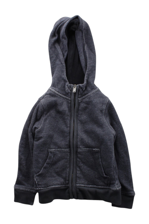 A Grey Hooded Sweatshirts from Crewcuts in size 3T for neutral. (Front View)