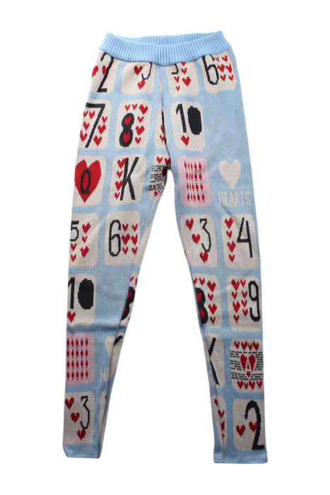 A Multicolour Leggings from Beau Loves in size 6T for girl. (Front View)