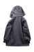 A Grey Rain Jackets from Mini Rodini in size 3T for neutral. (Back View)