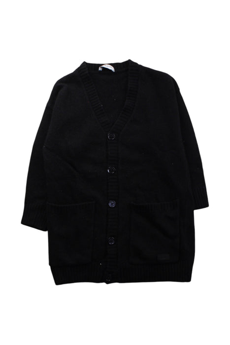 A Black Cardigans from Paolo Pecora in size 6T for boy. (Front View)