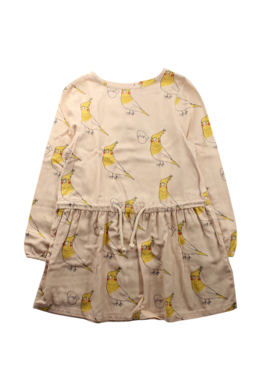 A Beige Long Sleeve Dresses from Nadadelazos in size 7Y for girl. (Front View)