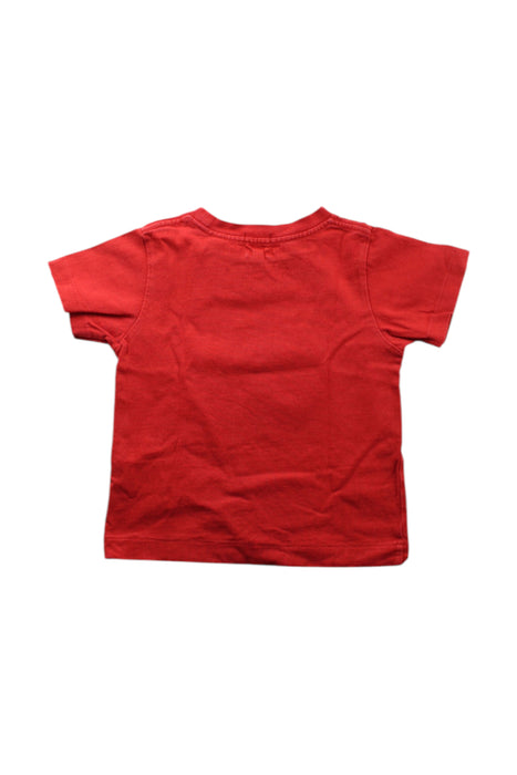A Red Short Sleeve T Shirts from BAPE KIDS in size 2T for neutral. (Back View)