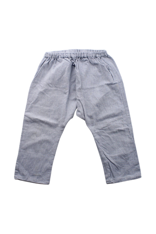 A Grey Casual Pants from Bonpoint in size 2T for neutral. (Front View)