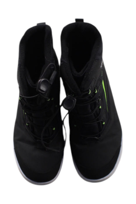 A Black Sneakers from Merrell in size 12Y for neutral. (Back View)