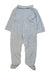 A Grey Onesies from Jacadi in size 6-12M for neutral. (Back View)