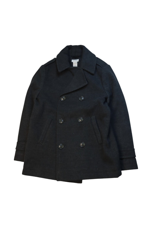 A Black Coats from Monsoon in size 7Y for neutral. (Front View)