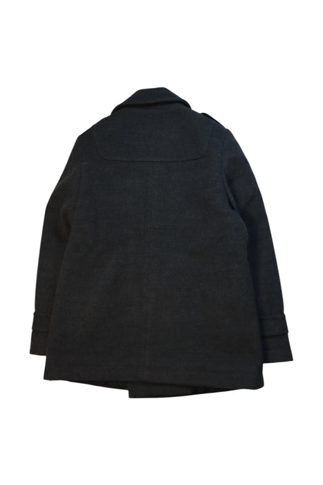 A Black Coats from Monsoon in size 7Y for neutral. (Back View)