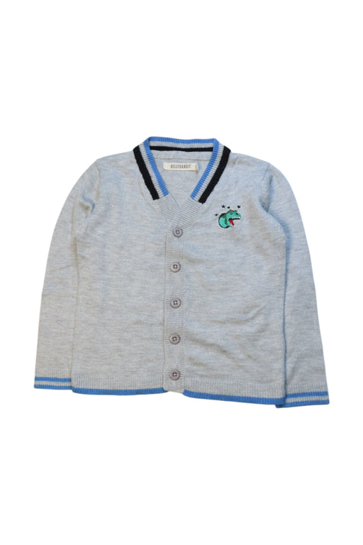 A Grey Cardigans from Billybandit in size 2T for boy. (Front View)