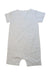A Grey Short Sleeve Rompers from The Little White Company in size 18-24M for neutral. (Back View)