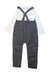 A Grey Long Overalls from Mothercare in size 18-24M for neutral. (Back View)