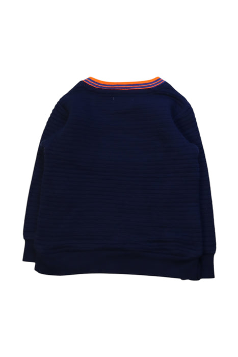 A Navy Crewneck Sweatshirts from Billybandit in size 2T for boy. (Back View)
