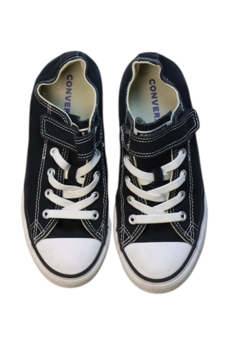 A Black Sneakers from Converse in size 9Y for neutral. (Back View)