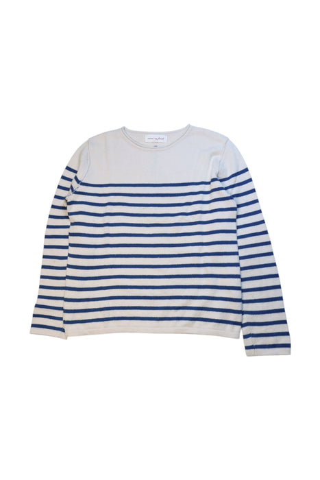 A Blue Long Sleeve T Shirts from Excuse My French in size 8Y for neutral. (Front View)