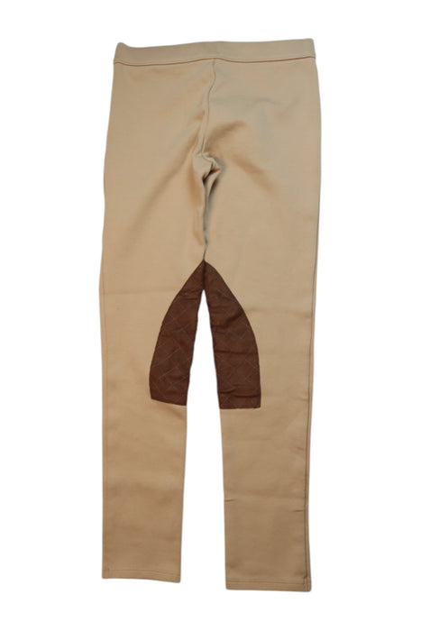 A Beige Leggings from Janie & Jack in size 10Y for neutral. (Back View)