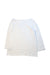 A White Long Sleeve Tops from Janie & Jack in size 12Y for girl. (Back View)