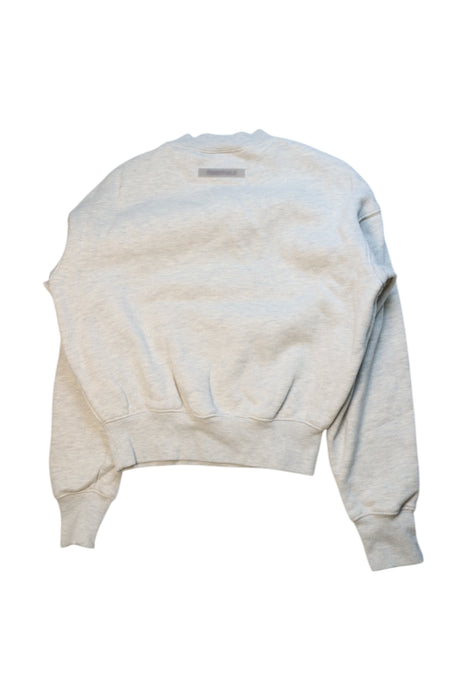 A Beige Crewneck Sweatshirts from Fear of God Essentials in size 6T for neutral. (Back View)