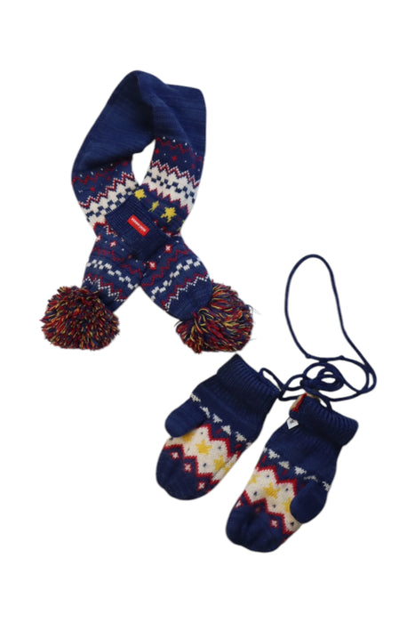 A Multicolour Gloves & Mittens from Miki House in size O/S for neutral. (Back View)
