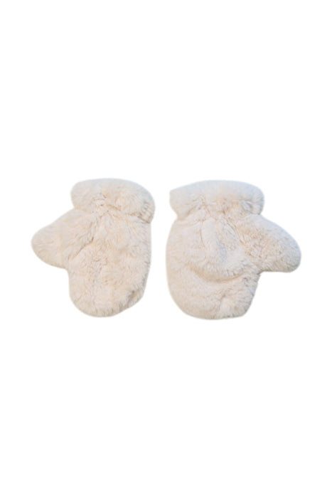 A Ivory Gloves & Mittens from Louise Misha in size 5T for girl. (Back View)
