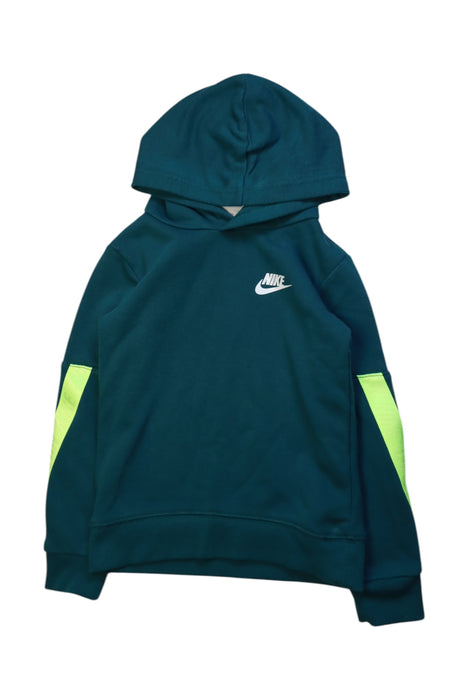 A Green Hooded Sweatshirts from Nike in size 2T for neutral. (Front View)