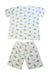 A Multicolour Pyjama Sets from Kissy Kissy in size 4T for neutral. (Back View)
