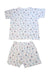 A White Shorts Sets from Kissy Kissy in size 4T for neutral. (Back View)