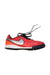 A Red Cleats/Soccer Shoes from Nike in size 5T for neutral. (Front View)