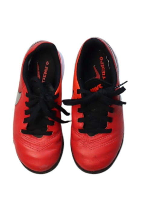 A Red Cleats/Soccer Shoes from Nike in size 5T for neutral. (Back View)