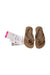 A Brown Flip Flops from Rainbow Sandals in size 4T for neutral. (Front View)