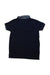 A Navy Short Sleeve Polos from Mayoral in size 5T for boy. (Back View)