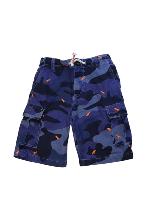 A Blue Shorts from Boden in size 6T for boy. (Front View)
