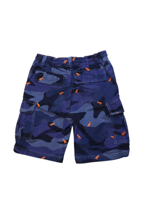 A Blue Shorts from Boden in size 6T for boy. (Back View)