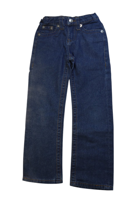 A Blue Jeans from True Religion in size 6T for neutral. (Front View)