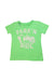 A Green Short Sleeve T Shirts from Crewcuts in size 4T for neutral. (Front View)
