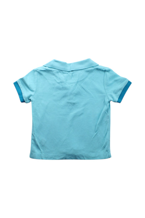 A Blue Short Sleeve Polos from Vilebrequin in size 4T for neutral. (Back View)