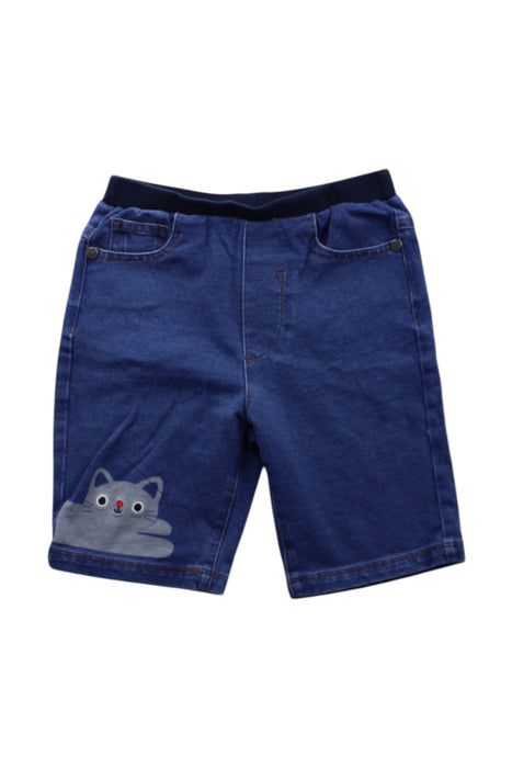 A Blue Shorts from Momonittu in size 6T for neutral. (Front View)