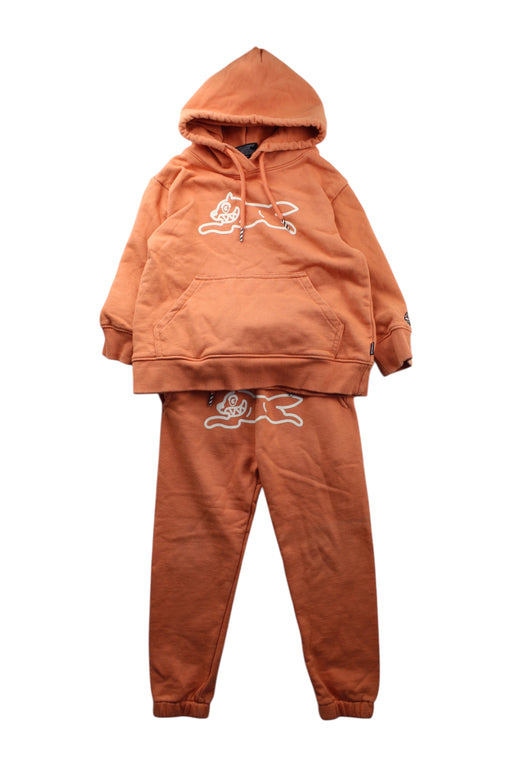 A Orange Pants Sets from ICECREAM in size 4T for neutral. (Front View)