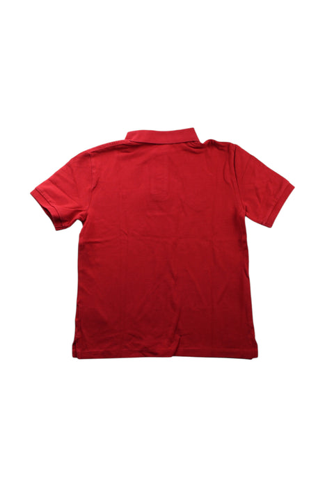 A Red Short Sleeve Polos from Polo Ralph Lauren in size 10Y for boy. (Back View)