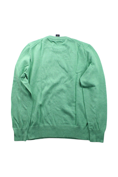 A Green Knit Sweaters from Polo Ralph Lauren in size 10Y for boy. (Back View)